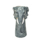 Stoneware Elephant Vase by Creative Co-Op