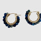 Diddi Earrings by IN2DESIGN in Gold and Kyanite