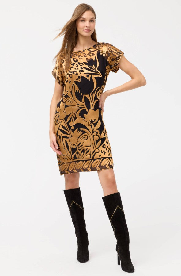 Daiyu Dress by Johnny Was in Davidii Burnout