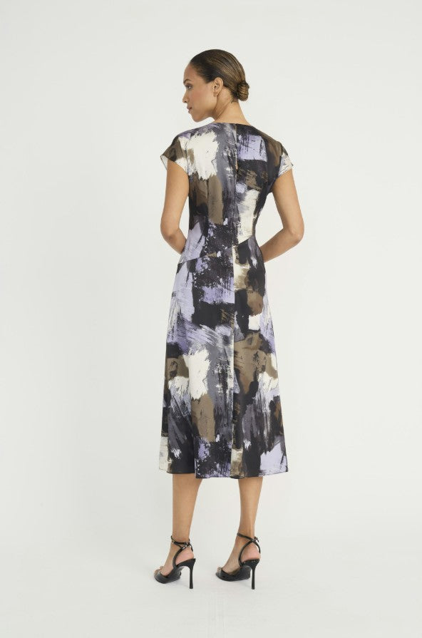 Sleeveless Midi Dress by Maggy London in Black/Olive/Green/Lavender