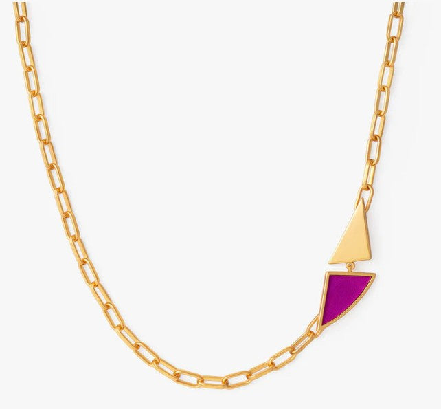 Eliana Triangle Necklace by Brackish