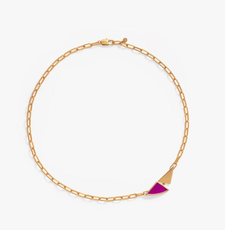 Eliana Triangle Necklace by Brackish