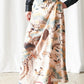 Hummingbird A-line Maxi Skirt by One Hundred Stars in Nude