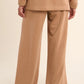 Monalisa Knitted Pants by Gabrielle in Camel
