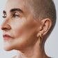 Ecloi Earring by Anne-Marie Chagnon in Two Tone