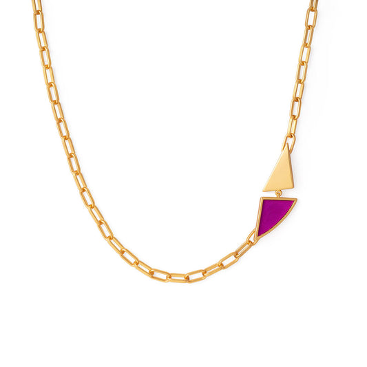 Eliana Triangle Necklace by Brackish