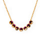 Ella Multi Bezel Necklace by Brackish