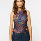 Florence Mesh Tank Top AMB Designs in Dragon Rose