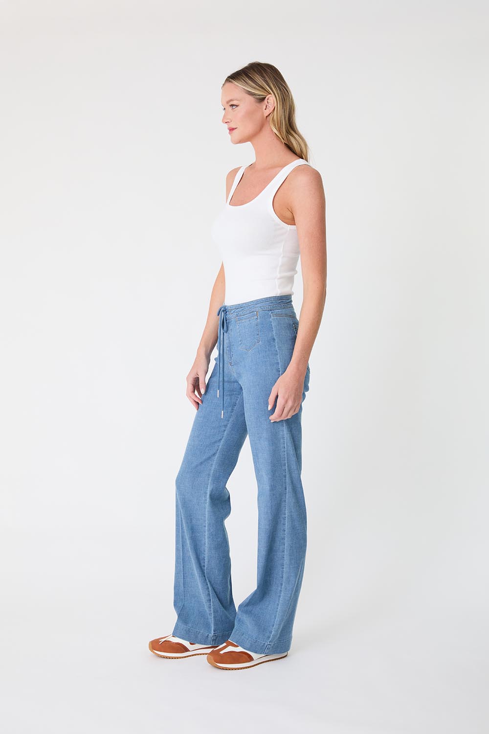 イークラット　パンツ Elliott Lounge Pant by Level 99 in Sundance Sky – Meadowlark