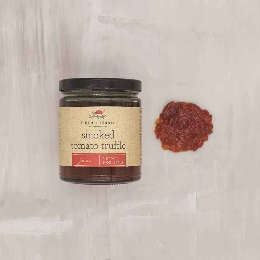 Smoked Tomato Truffle Jam by Finch and Fennel