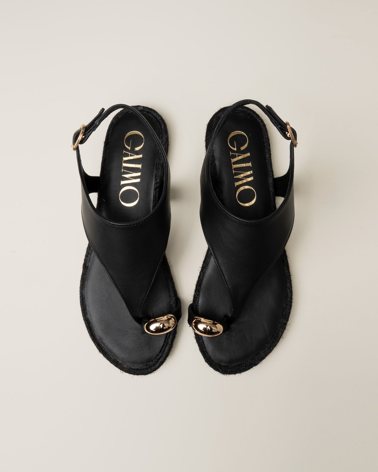 Brise Sandal by GAIMO in Black