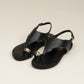 Brise Sandal by GAIMO in Black