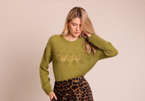 George Jumper by Traffic People in Green
