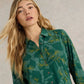 Rua Jersey Shirt Dress by White Stuff in Green