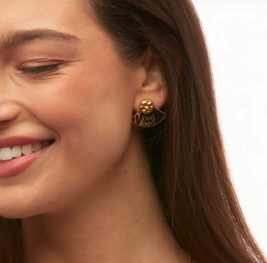 Gussie Stud Earring by Brackish