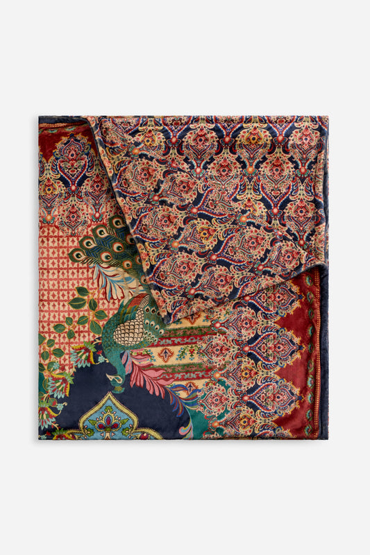 Laurel Canyon Cozy Blanket by Johnny Was in Amira Scarf