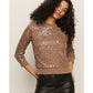 Relaxed Sparkle Popover by Sanctuary in Mocha