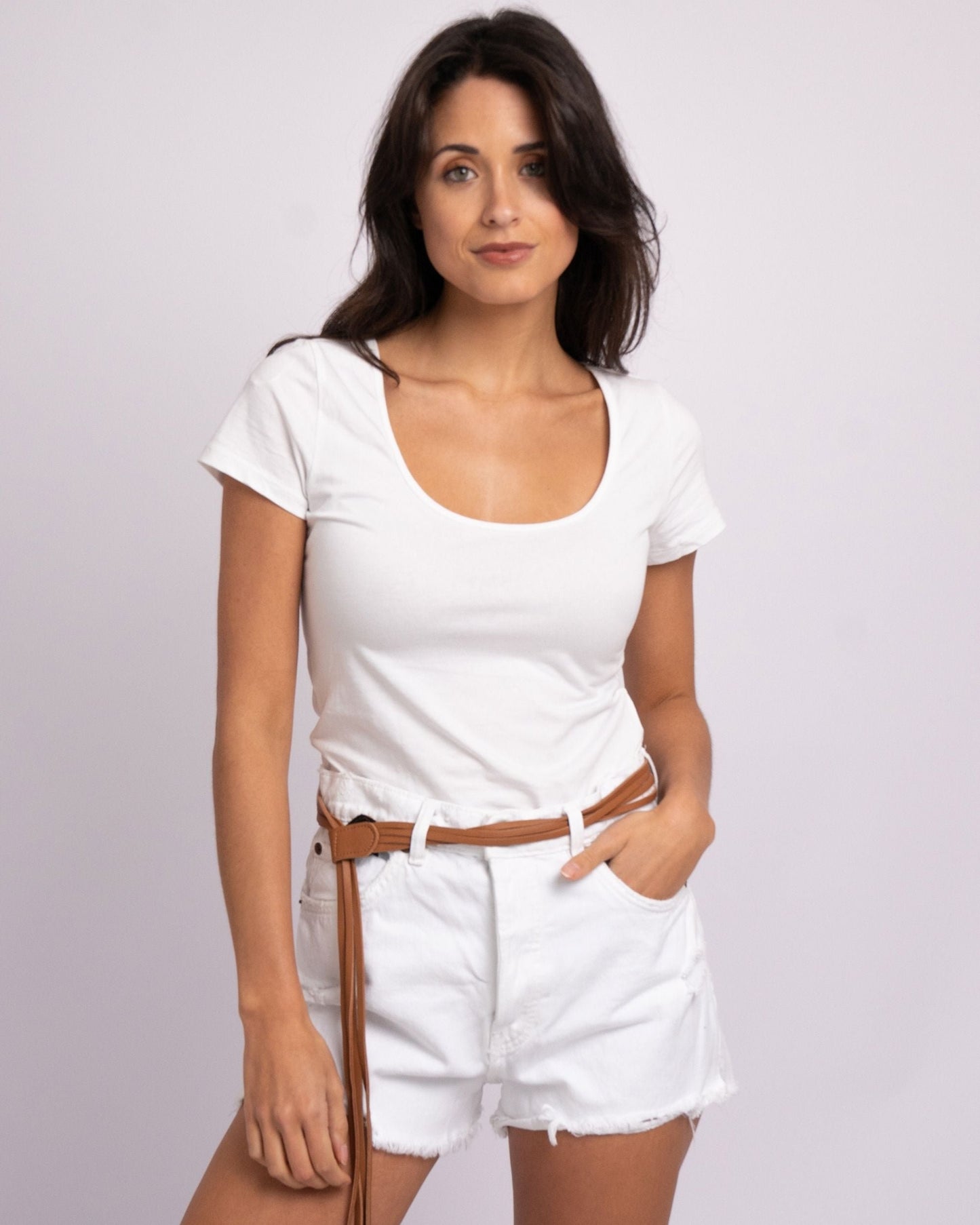 Evin Belt by American Heritage in Camel