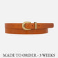 Ank Belt by American Heritage in Camel