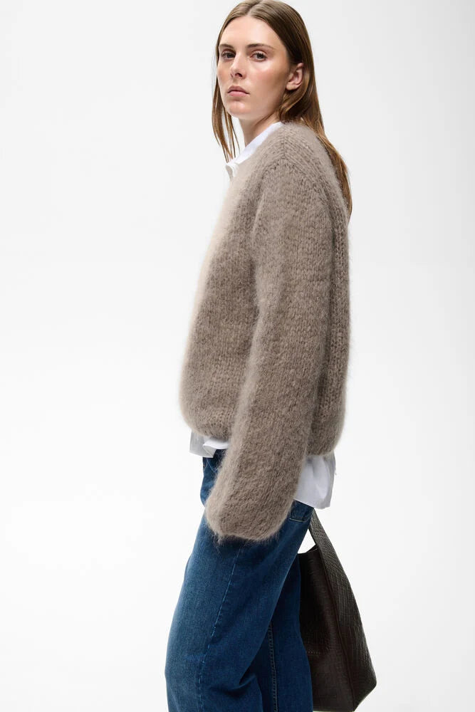 Jetra Pullover by InWear in Cinder Grey