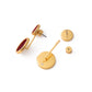 Isla Bezel Jacket Earring by Brackish
