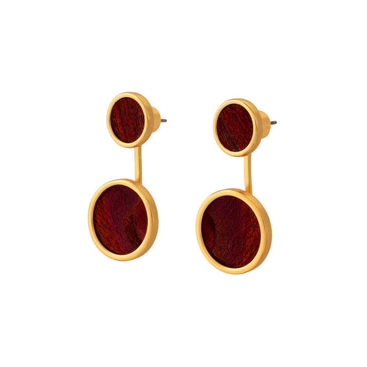Isla Bezel Jacket Earring by Brackish