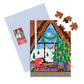 Puzzle Greeting Joy Laforme Cozy Cabin by Chronicle Books