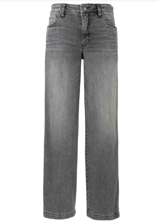 Pattie High Rise Straight Leg by Kut From the Kloth in Aquainted