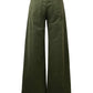 Jean High Rise Wide Leg Clean Hem Jeans by Kut from the Kloth in Leafy Green