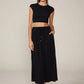 Legendary Maxi Skirt by ANTHEM the label in Black