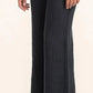 Raw Edge Pant by Linen Luv in Notte