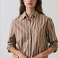 Long Sleeve Pocket Shirt by Patrick Assaraf in Cathay Spice