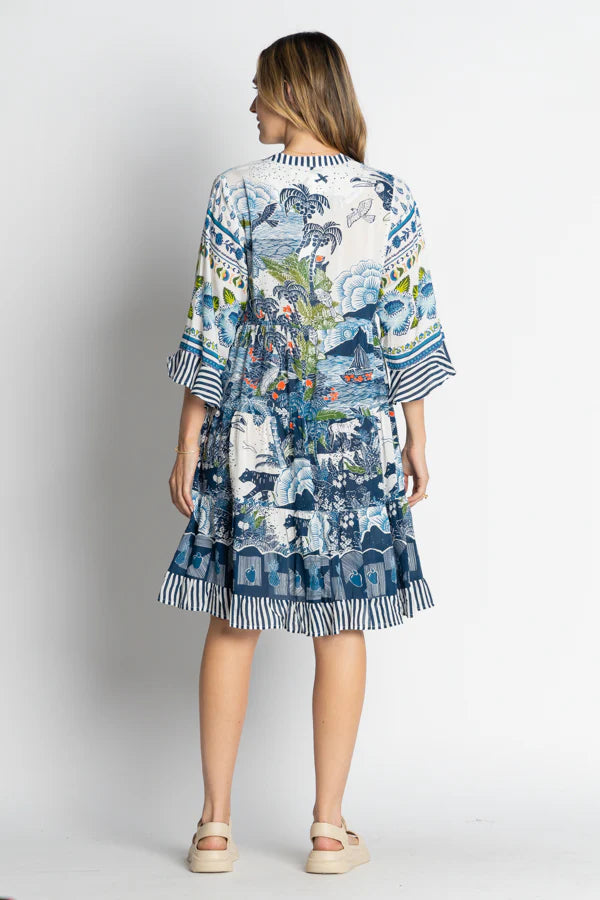 Dita Dress by Lula Life in Ocean