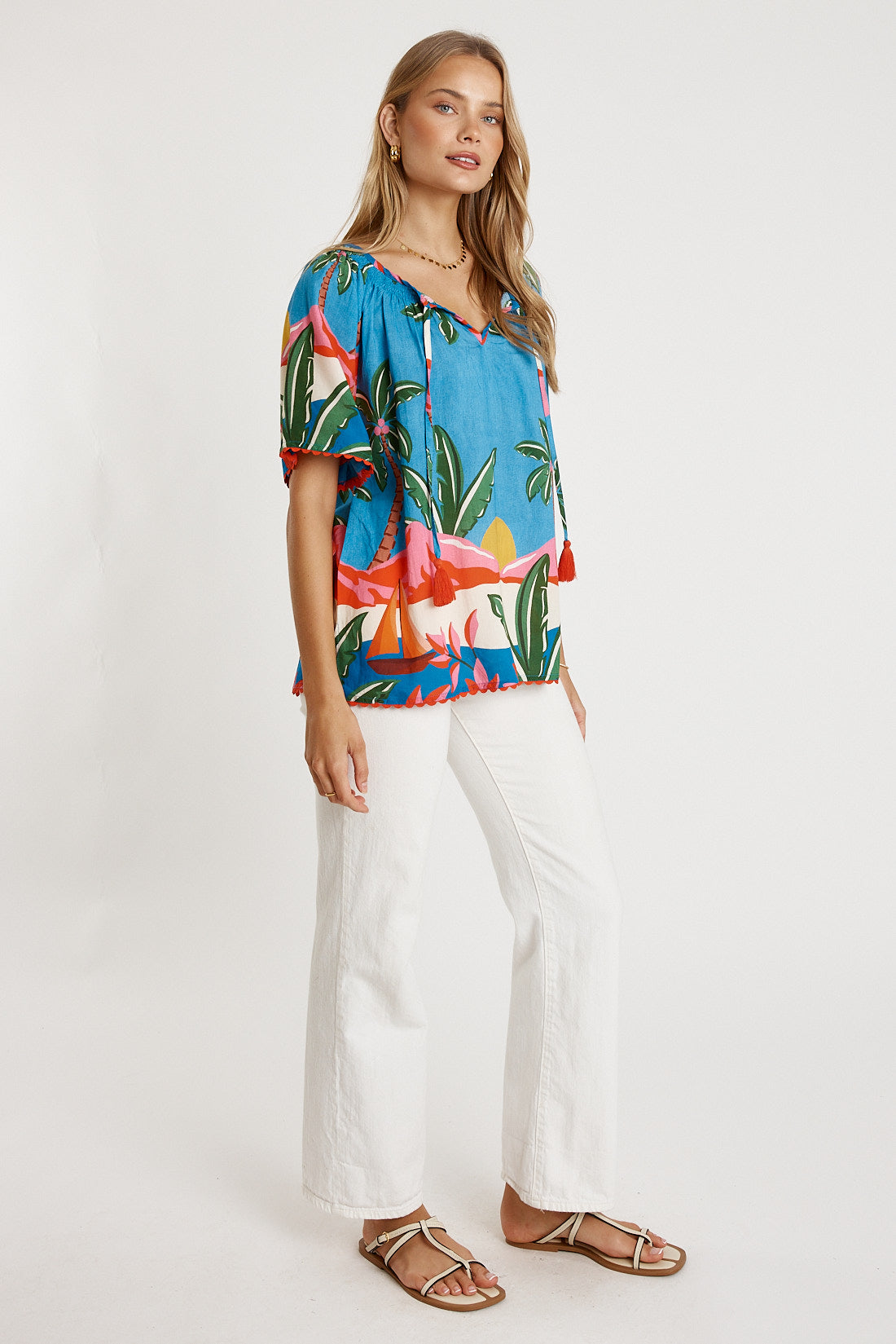 Pacifica Top by Lula Life in Print