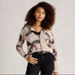 Lulu Print Cardi by White Stuff in Natural Print