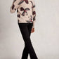 Lulu Print Cardi by White Stuff in Natural Print