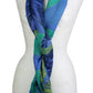 Wool Stole with Birds/Parrots by Supplement d'AM in Manaus Bleu