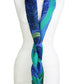 Wool Stole with Birds/Parrots by Supplement d'AM in Manaus Bleu