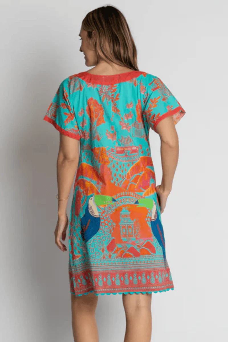 Marquita Dress by Lula Life in Lagoon