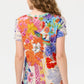 The Janie Favorite Short Sleeve V-Neck Tee by Johnny Was in McDreamer