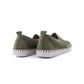 Tulip Flats Shoe by Ilse Jacobsen in Army