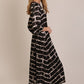 Millie Dress by Traffic People in Black and White