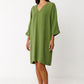 Nikole Dress by SKFK in Dark Green