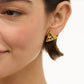 Ophelia Triangle Stud Earrings by Brackish