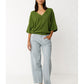 Olaia-Gots Sweater by SKFK in Dark Green