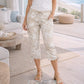 Stretch Poplin Capri Pants by Dash Clothing