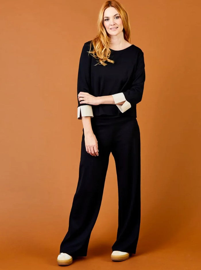 Gregorio Pant by Suzy D London in Black