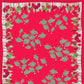 Little Guinea Fowls Wool Stole by Supplement d'AM in Pintade Framboise