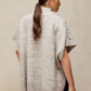 Cable Stitch Poncho by White Stuff in Light Grey