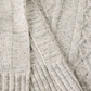 Cable Stitch Poncho by White Stuff in Light Grey